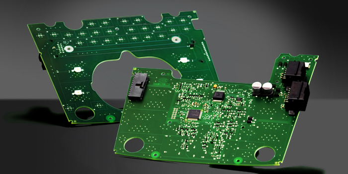 Placa de circuito electrónico para la consola de techo (Bentley Mulsanne)