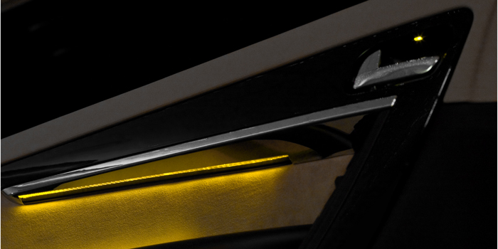 Conductor de la luz integrado en puerta (Citroen C4 Picasso)
